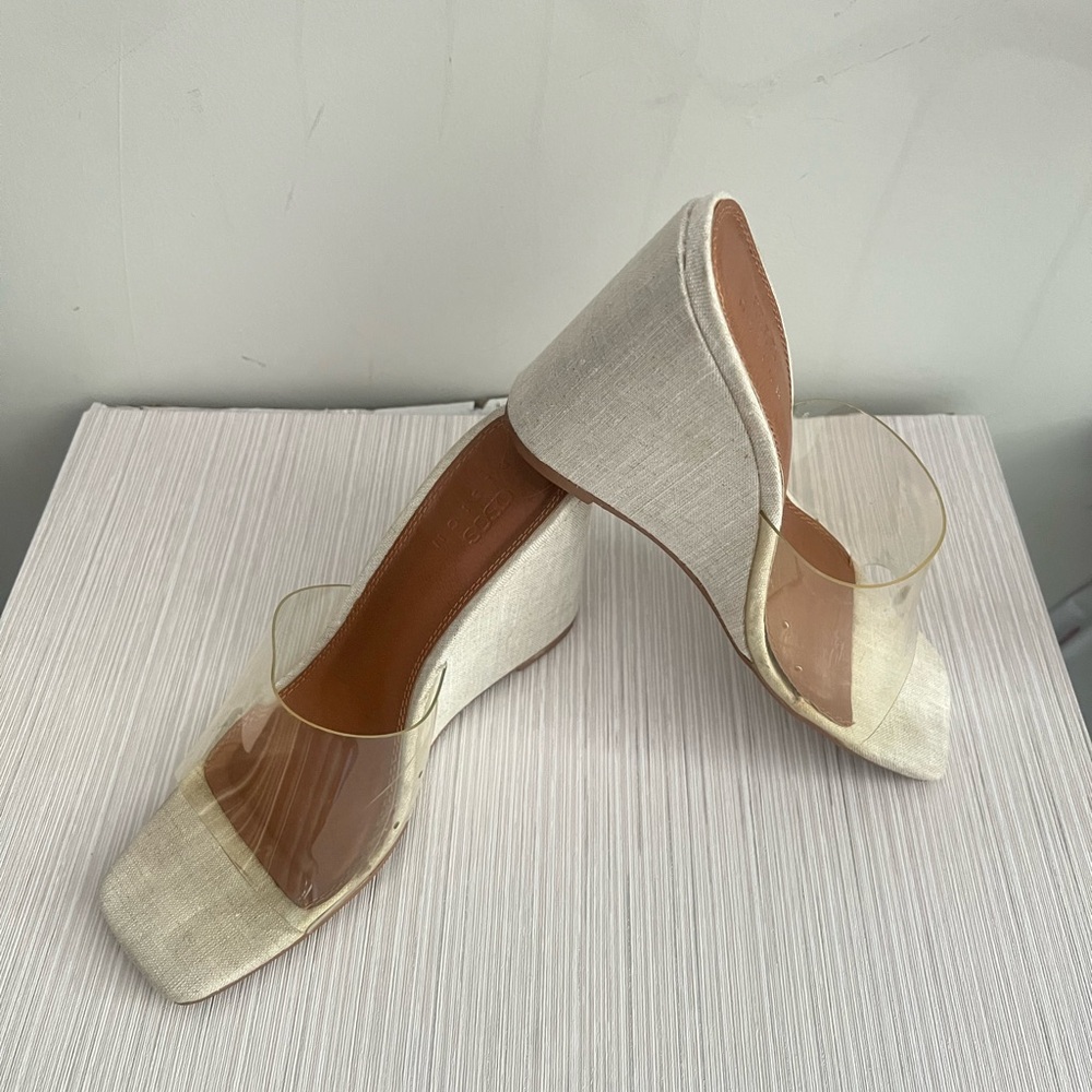 ASOS Beige Wedge Shoes with Comfort Fit